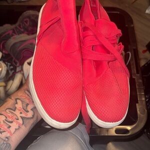 Brash Red Sneakers for Men